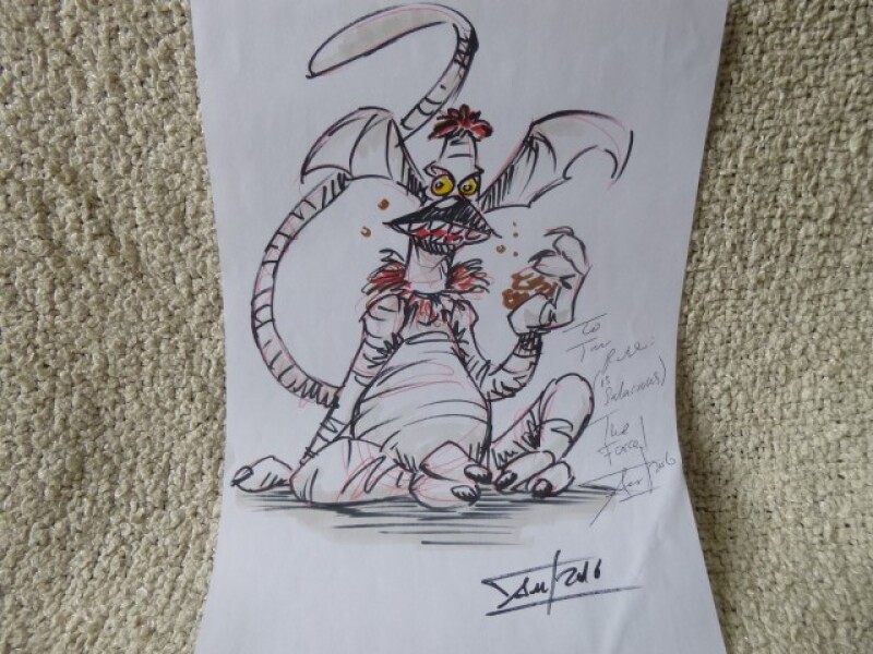 This picture missing Salacious Crumb with teeth